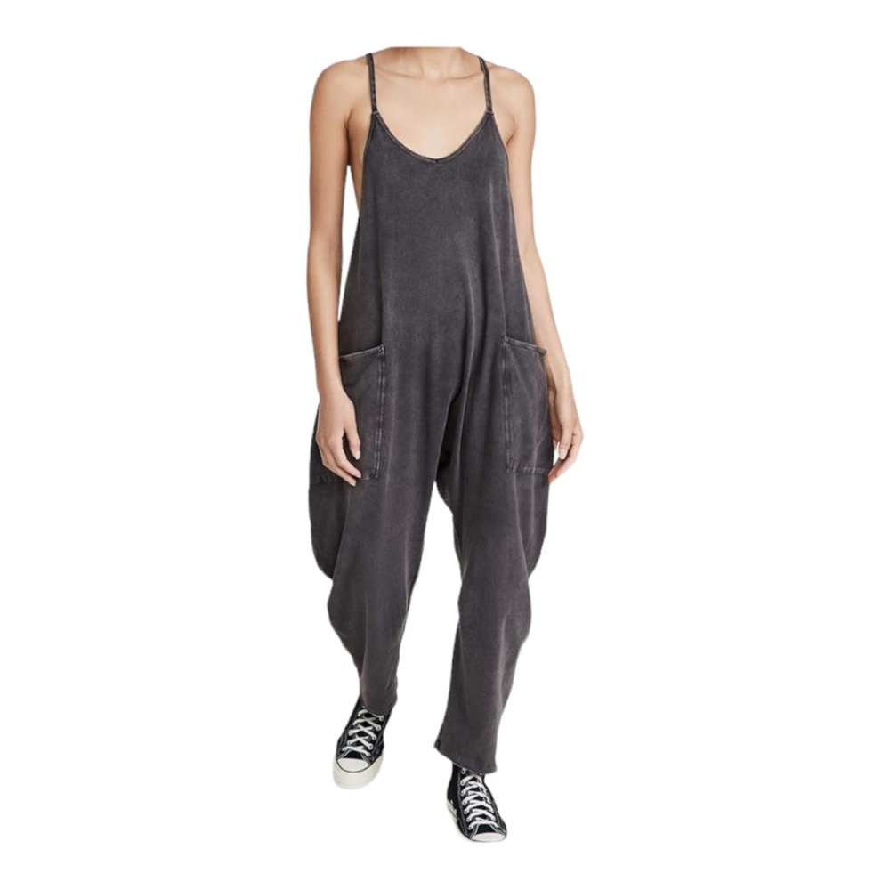Like new Free People Movement Hot Shot Grey  Onesie One Piece Jumpsiot size XS